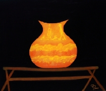 Attic Vase with embossed decorations